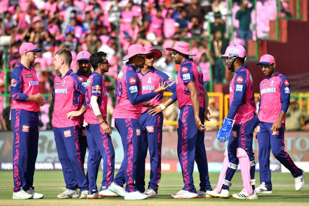 Rajasthan Royals' team discussion